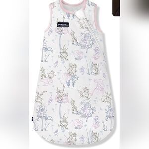 DoMiaMia Baby Sleep Sack 0.6 Tog Ultra Breathable Cotton Blend Muslin